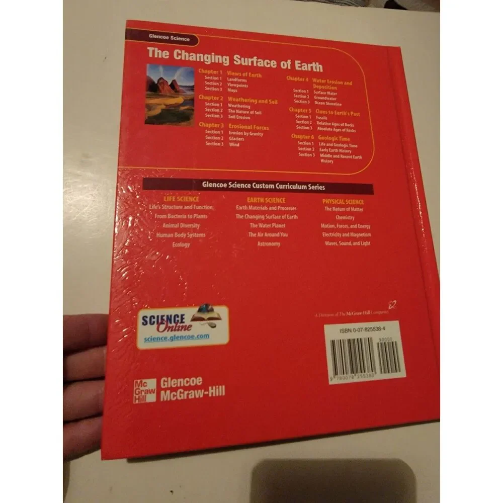 Glencoe Earth Iscience Modules: The Changing Surface of‎ Earth, Grade 6 Book